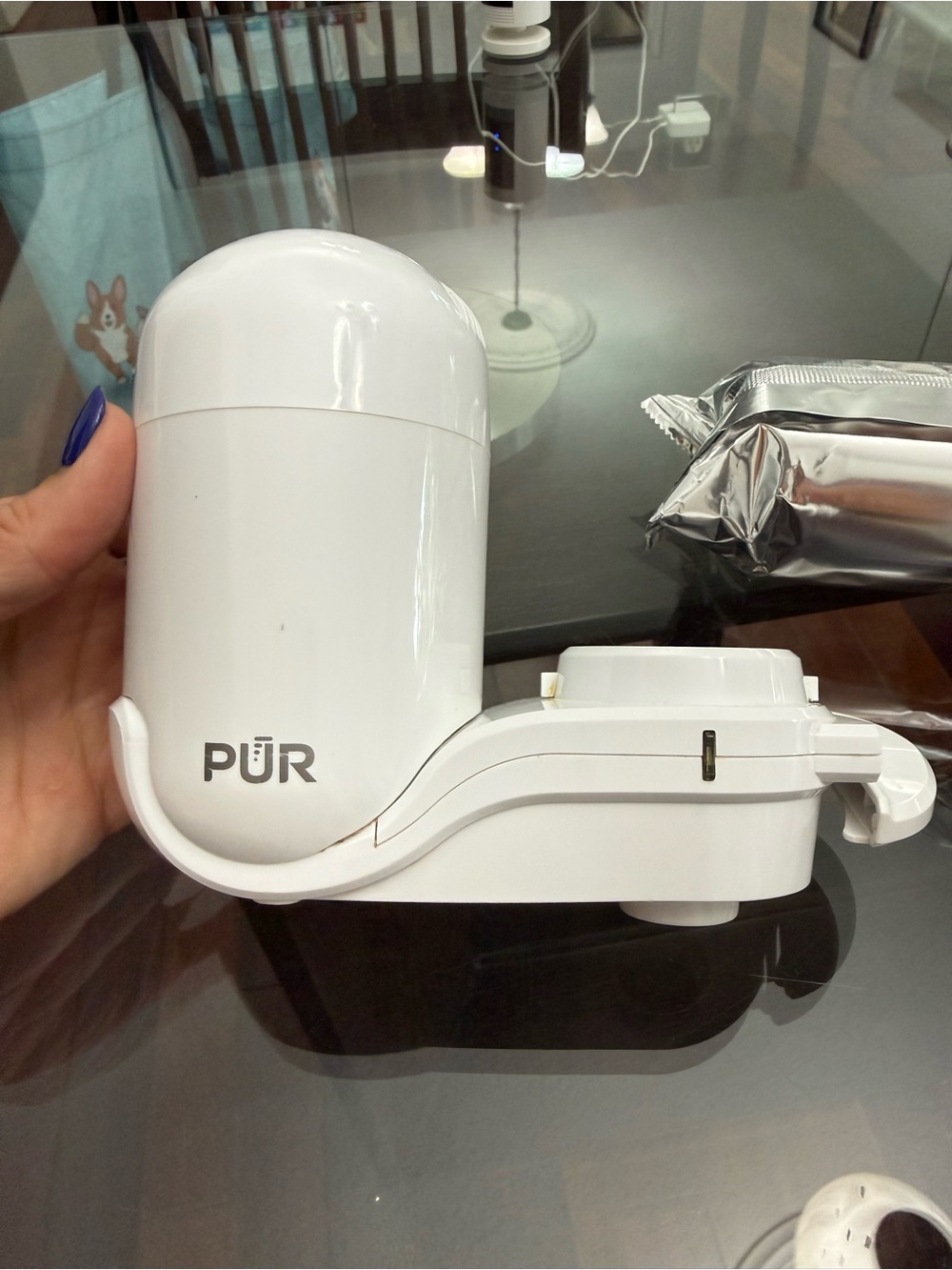 Pur Faucet-Mount Water Filtration Unit — White